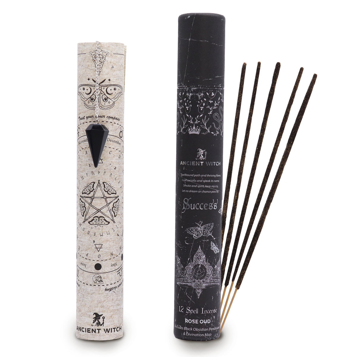 Incense sticks with Obsidian Pendulum - Success