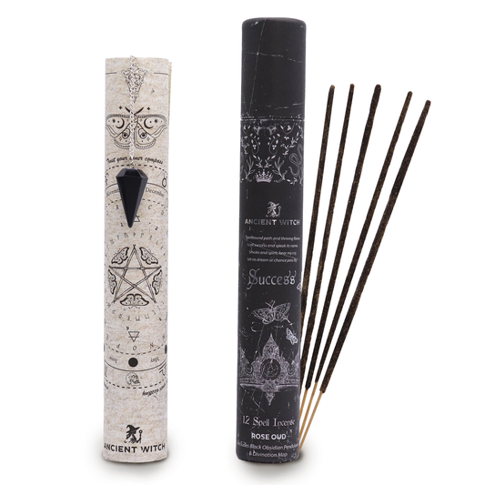 Incense sticks with Obsidian Pendulum - Success