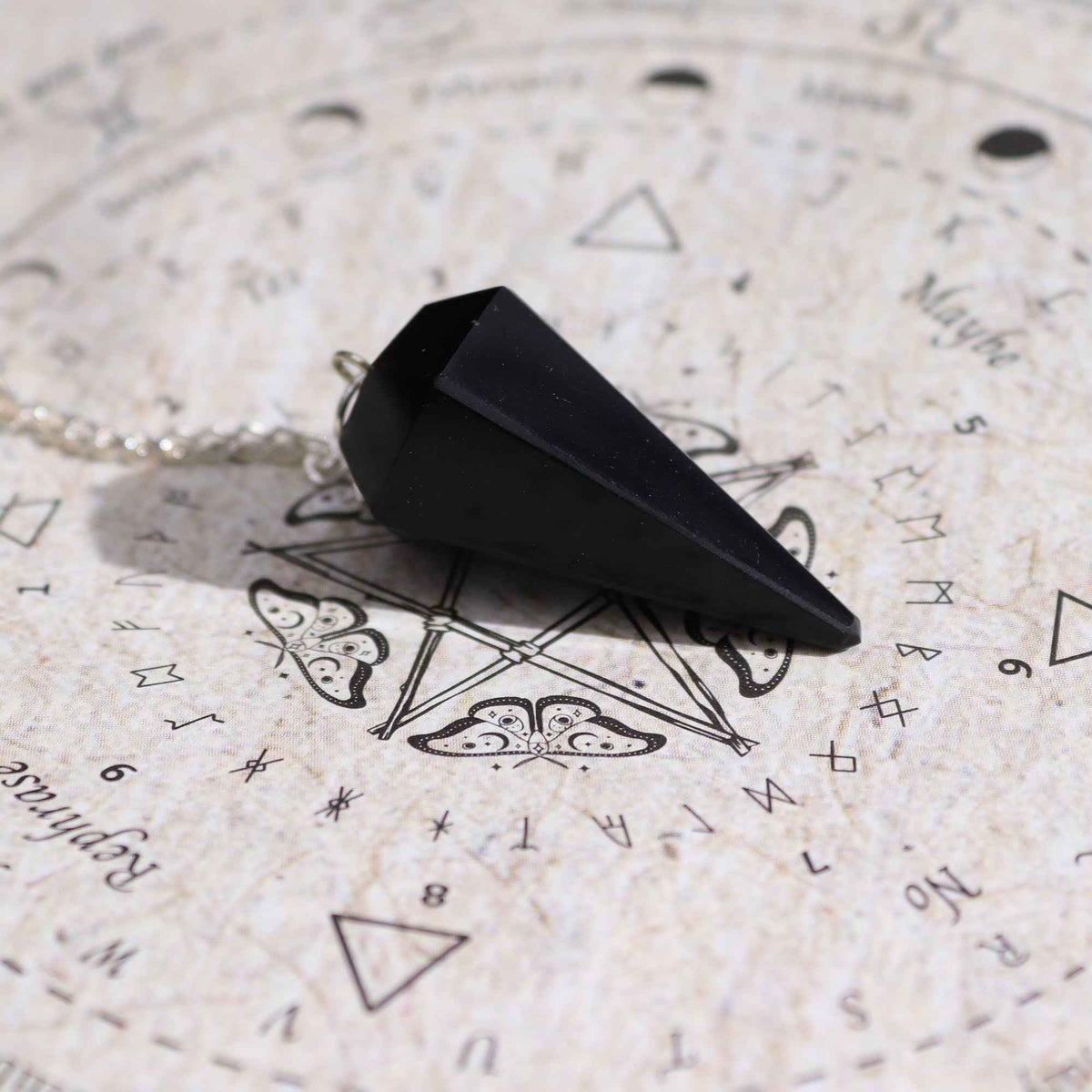 Incense & Black Obsidian Pendulum - Success