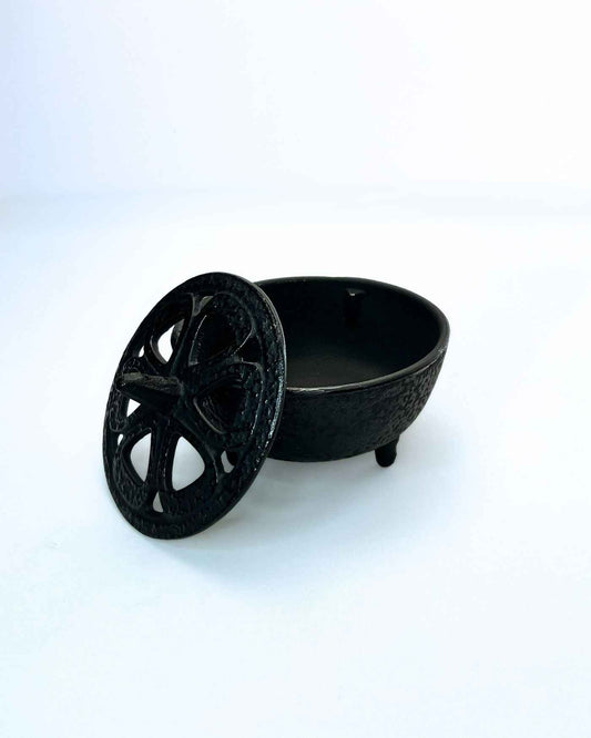 Cast Iron Incense Bowl