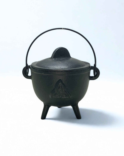 Cast Iron Cauldron - Triquetra