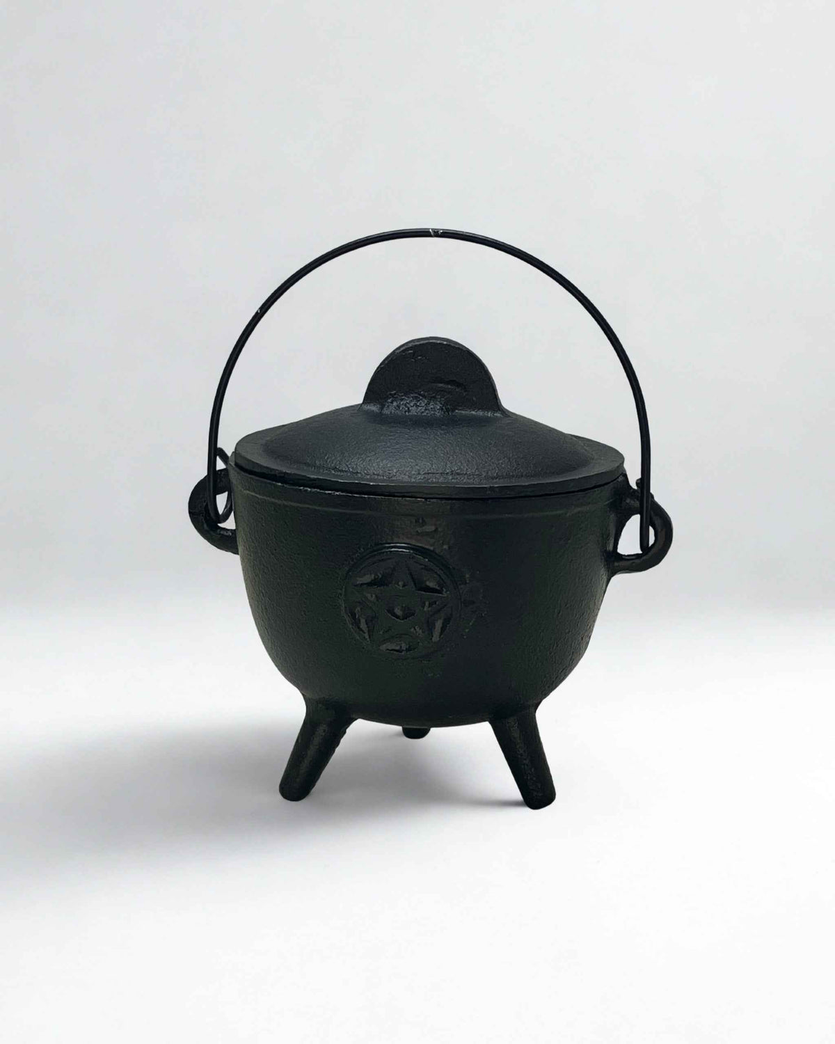 Cast Iron Cauldron - Pentacle