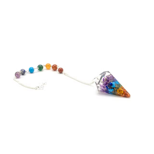 Orgonite Power Chakra Pendulum
