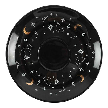 Fortune Telling Ceramic Teacup and Saucer