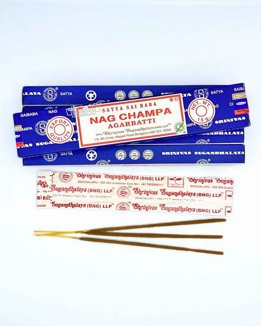 Satya Sai Baba Nag Champa Incense Sticks 15g