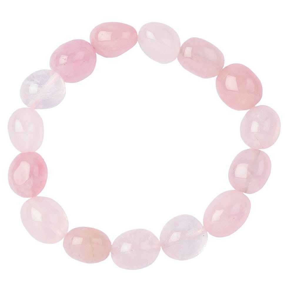 Rose Quartz Tumblestone Bracelet